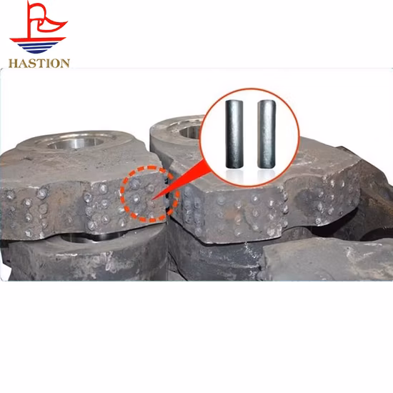 Rock Hammer Crusher Spare Part of Tungsten Titanium Carbide Rod