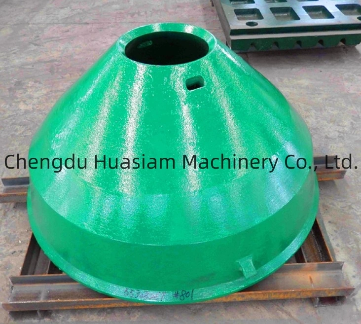 Mn18cr2 Casting Wear Parts Bowl Liner Suit HP300 Cone Crusher Wear Parts