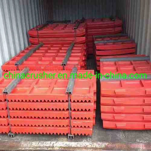 Spare Wearing Crusher Parts for Jaw Cone Impact Hammer Crusher Jaw Plate