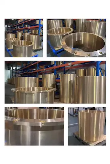 Máquina de mineração, britador de cone, peça sobressalente, forro de cobre, bucha de bronze