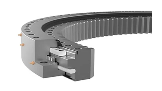Rolamento giratório europeu de fabricante de rolamento de rolo cruzado único