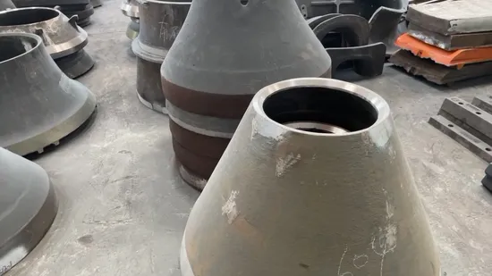 O britador de cone de boa qualidade OEM peças manto/ côncavo/ revestimento da tigela